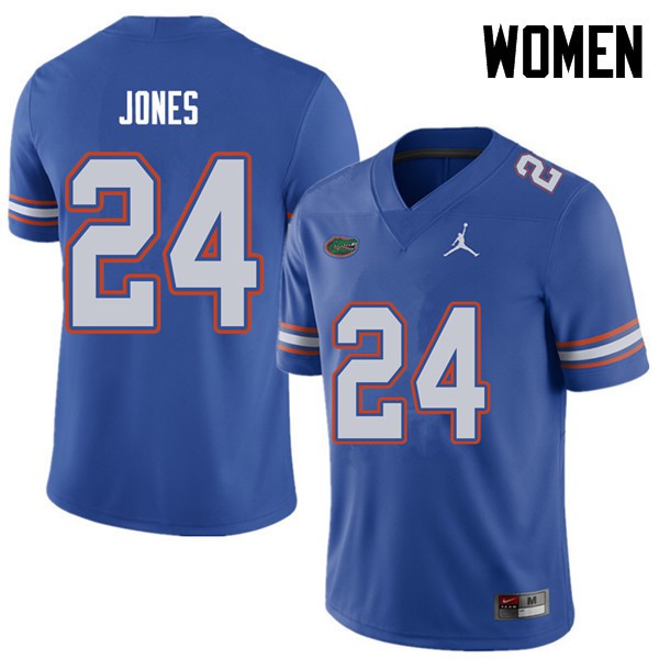 Jordan Brand Women #24 Matt Jones Florida Gators College Football Jerseys Royal